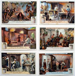 The Uses Of Fire in Industry (1922-1923) (6 cards)