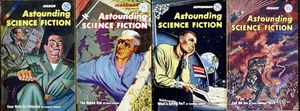 Astounding SF (UK) 1957 - Set 2 (4 issues)