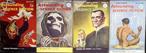 Astounding SF (UK) 1954 - Set 3 (4 issues)