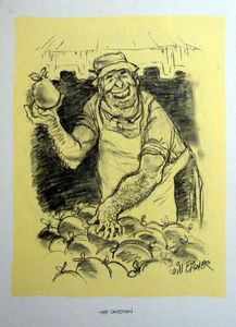 The Salesman art by Will Eisner