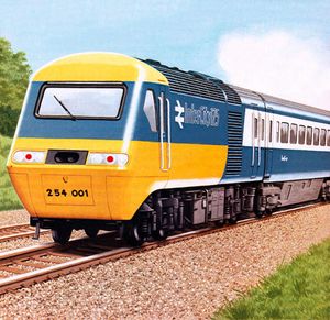InterCity 125 art by John Keay