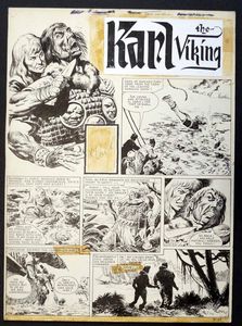 Karl The Viking: 24th May 1962 art by Don Lawrence