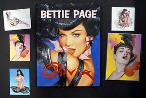 Bettie Page by Olivia by Olivia De Berardinis, Hugh Hefner