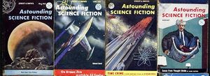 Astounding SF  (USA) 1955 - Set 2 (4 issues)