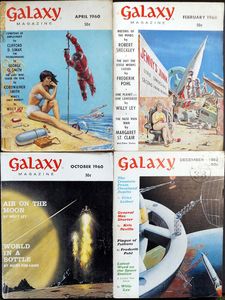 Galaxy Science Fiction: 1960 (+ 1 ISSUE FROM 1962)