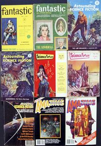 Assorted Sci-Fi Magazines: Collection 1 (UK & USA: 9 issues)