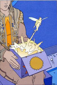 Fairy art by Moebius (Jean Giraud)