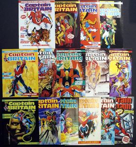 Captain Britain #1 - #14 +Summer Special (15 issues) by Alan Moore, Steve Parkhouse