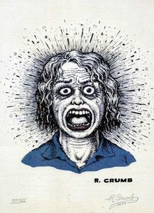 The Face art by Robert Crumb