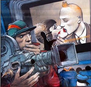 Escurial Panorama art by Enki Bilal