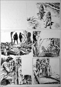 Black Bartlemy's Treasure - The End (TWO pages) art by Jesus Blasco