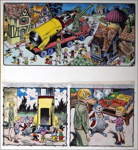 Edward and the Jumblies - Blast Off (THREE pages) art by Jesus Blasco