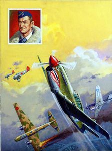 The Flying Tigers art by Severino Baraldi