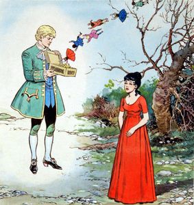 Princess Petal: The Green Page and His Little People art by Jesus Blasco
