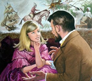 Mary and Charles Kingsley art by Ralph Bruce