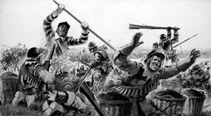 Cromwell's Final Triumph art by Graham Coton