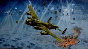 Avro Lancaster 'We Dood It Too' 2 art by Graham Coton