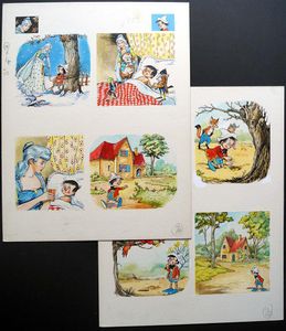 Pinocchio - Rescued! art by Sergio Cavina