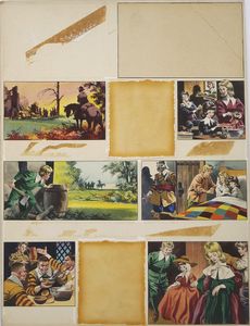 The Children of the New Forest - Page 3 art by Ron Embleton