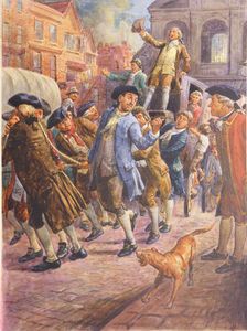 George Grenville Celebration art by Cecil Doughty