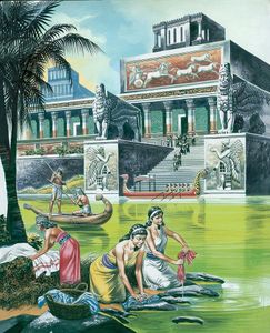 Nineveh art by Ron Embleton