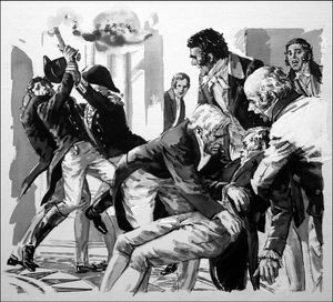 Death of a Prime Minister art by Harry Green