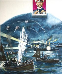 The Fleet That Blundered art by Harry Green