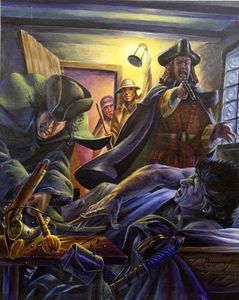 Galloping Dick Turpin art by John B Higgins