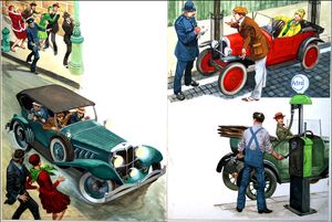 Car Troubles art by Peter Jackson