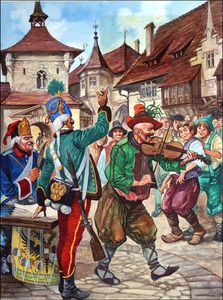 Army Recruitment Hungarian Style art by Peter Jackson