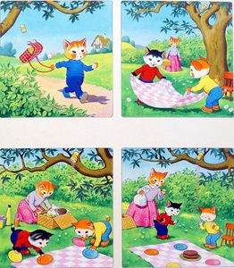 Num Num - Num Num's Picnic (TWO pages) art by Gordon Hutchings