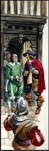 The Tax Collector: Ship Money art by Peter Jackson