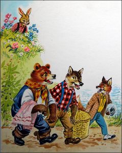 Picnic Plans art by Virginio Livraghi