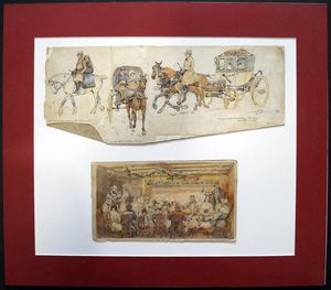 Driving Home For Christmas art by Thomas Ivester Lloyd