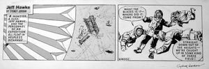 Jeff Hawke daily strip 4001 art by Sydney Jordan