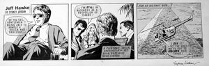 Jeff Hawke daily strip 4853 art by Sydney Jordan