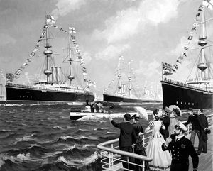 Turbine Power at the Diamond Jubilee art by Jack Keay