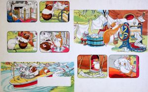 Riverbank Tales: Laundry Day art by Eric Kincaid