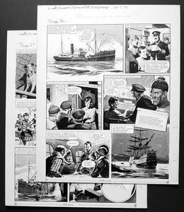 Number 13 Marvel Street - Last Ever Pages! (TWO pages) art by Bill Lacey