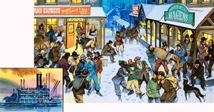 Dawson City art by Angus McBride