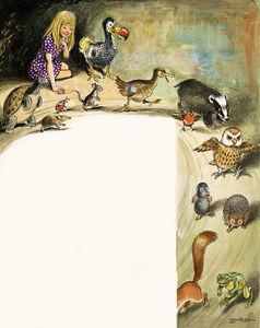 Lewis Carroll: Alice in Wonderland 18 art by Philip Mendoza