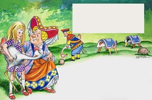 Lewis Carroll: Alice in Wonderland 55 art by Philip Mendoza