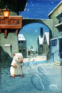 Gulliver Guinea-Pig: Footprints art by Philip Mendoza