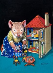A Mouse's Dolls House art by Philip Mendoza