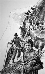 The Search for El Dorado art by Roger Payne
