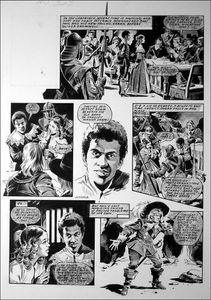 Labyrinth - Oranges (TWO pages) art by Mike Noble