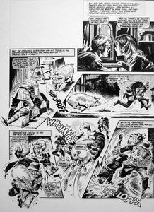 Worzel Gummidge - Piggin Out art by Mike Noble