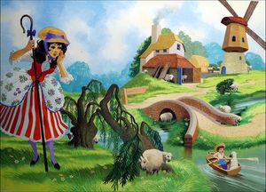 Little Bo-Peep art by William Francis Phillipps