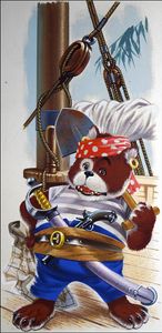 Shiver Me Timbers art by William Francis Phillipps