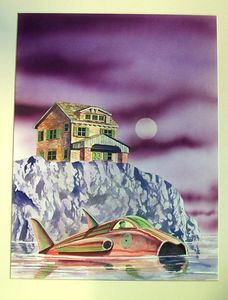 Stingray cover art art by Keith Page